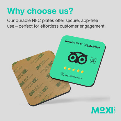 TripAdvisor NFC Review Plate