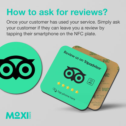 TripAdvisor NFC Review Plate