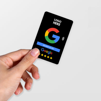NFC Google Review Card Black - Moxicards
